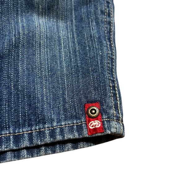 Ecko Unltd Y2K Embroidered Baby Baggy Cargo Jeans - Picture 5 of 6